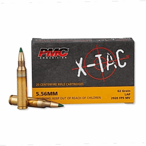 PMC Ammunition X-Tac Brass 556 Ammo 62-Grain 20-Rounds Li...