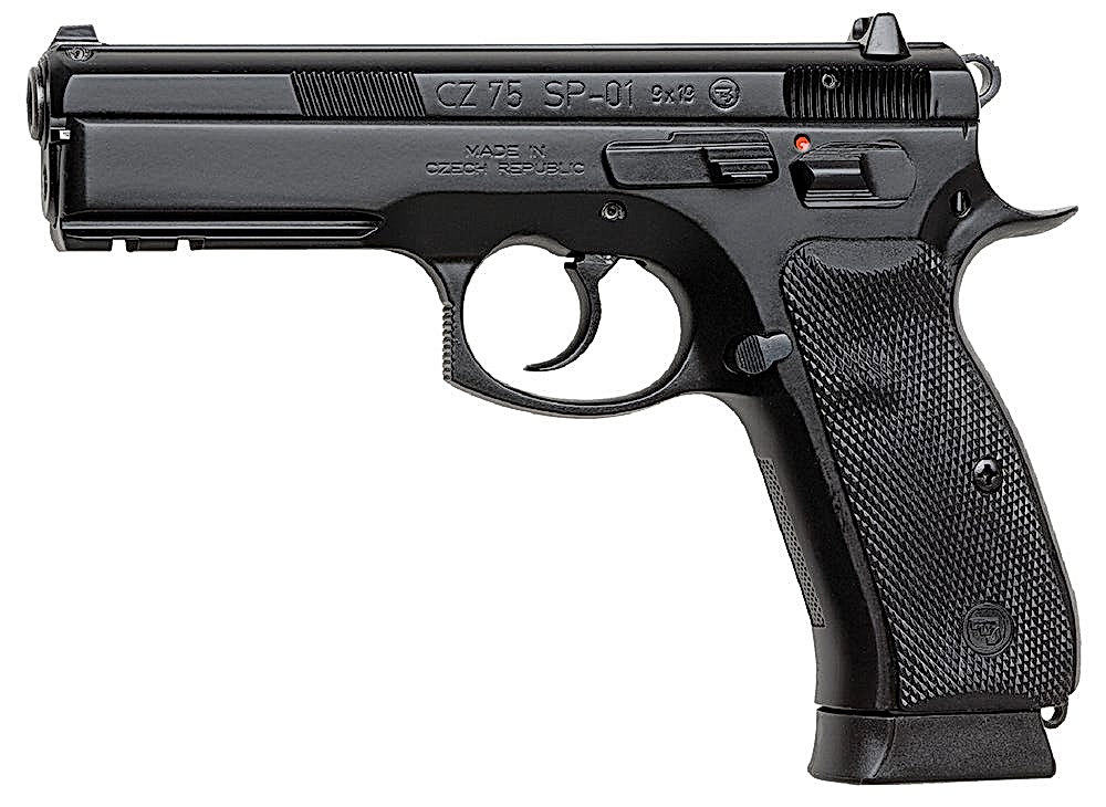 CZ 75 SP-01 9mm 4.6" Barrel 18-Rounds Night Sights - 9mm 1 CZ 75 SP-01 9mm 4.6" Barrel 18-Rounds Night Sights - 9mm