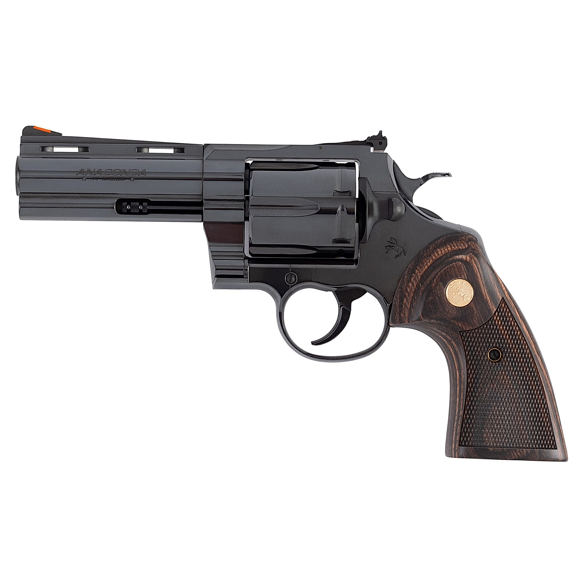 Colt Firearms Anaconda Blued / Walnut .44 Mag 4.25" Barre... 1 Colt Firearms Anaconda Blued / Walnut .44 Mag 4.25" Barre...