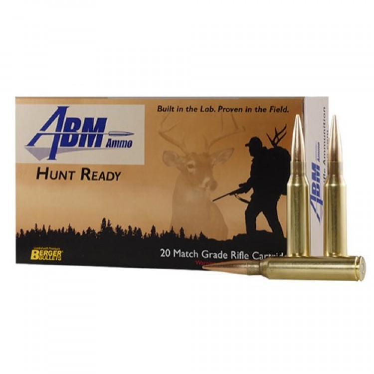 ABM Hunt Ready 338 Lapua 250gr Berger Match Elite Hunter 1 ABM Hunt Ready 338 Lapua 250gr Berger Match Elite Hunter ammunition