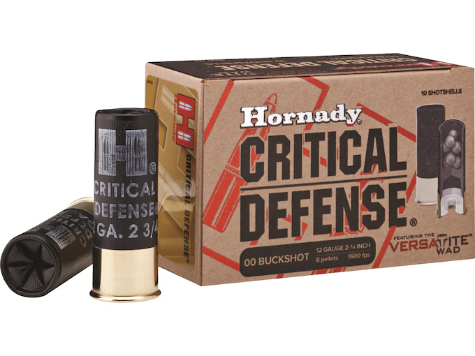 Hornady Critical Defense 12 Gauge Buckshot Ammo 2-3/4″ Hornady Critical Defense 12 Gauge Buckshot Ammo 2-3/4″ - 3 Gun Competition - Firearms Alabama