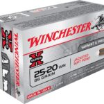 Winchester Super X 25-20 WCF Ammo 86 Grain Jacketed Soft Point Box of 50