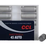 CCI Shotshell 45 ACP Ammo 120 Grain Lead Shot 200 rounds