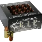 G2 Research R.I.P. 9mm Luger Ammo 92 Grain G2 R.I.P. Fragmenting Hollow Point Lead Free Box of 100 rounds – Fast Ship