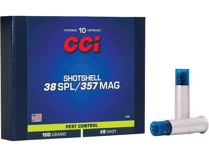 CCI Shotshell 38 Special Ammo 100 Grain Lead Shot 200 rounds CCI Shotshell 38 Special Ammo 100 Grain Lead Shot 200 rounds - 3 Gun Competition - Firearms Alabama