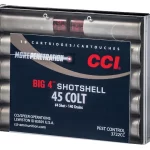 CCI Big 4 Shotshell 45 Colt (Long Colt) Ammo 140 Grain Lead Shot 200 rounds