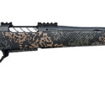 Seekins Precision 0011710225-F Havak PH3 6.5 Creedmoor 24″ Black Fluted Threaded Barrel, Black Picatinny Rail Steel Receiver, Adj Cheek Riser Woodland Shadow Synthetic Stock