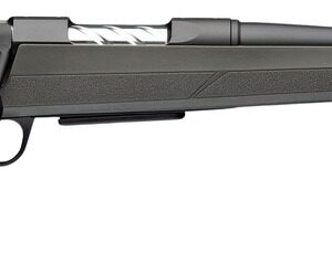 Browning 035845218 AB3 Pro SPR Full Size 308 Win 4+1 18″ Matte Blued Spiral Fluted Threaded Barrel, Matte Blued Drilled & Tapped Receiver, Gray/Green Fixed Synthetic Stock
