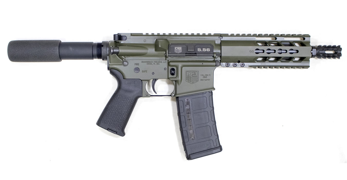 Diamondback DB15 5.56mm OD Green Semi-Automatic Pistol Diamondback DB15 5.56mm OD Green Semi-Automatic Pistol - Handguns - Firearms Alabama