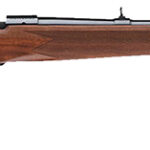 Winchester Repeating Arms 535205138 Model 70 Alaskan Full Size 375 H&H Mag 3+1 25″ Brushed Polish Blued Sporter Barrel, Steel Receiver, Satin Walnut Monte Carlo  Stock