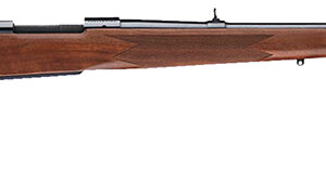 Winchester Repeating Arms 535205138 Model 70 Alaskan Full Size 375 H&H Mag 3+1 25″ Brushed Polish Blued Sporter Barrel, Steel Receiver, Satin Walnut Monte Carlo Stock