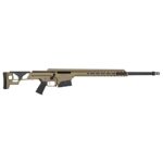 Barrett SMR MRAD Fixed Stock Rifle .308 Win 10rd Magazine(1) 24′ Fluted Barrel FDE Finish