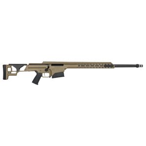 Barrett SMR MRAD Fixed Stock Rifle .308 Win 10rd Magazine(1) 24′ Fluted Barrel FDE Finish
