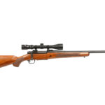 Mossberg Patriot 400 Legend 20″ Walnut Blued Scoped Rifle