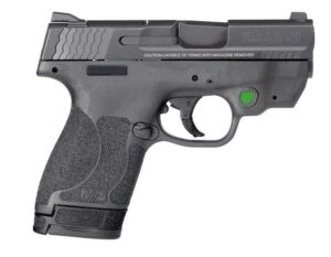 Smith and Wesson M&P Shield M2.0 9mm 3.1" Barrel 8-Rounds Crimson Trace Green Laser Thumb Safety