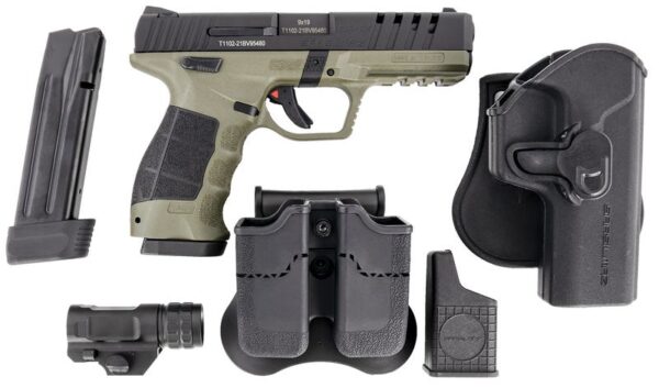 SAR USA SAR9X OD Green 9mm 4.40" Barrel 19-Rounds