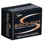 Speer Gold Dot Personal Protection Ammo 9mm +P 20-Rounds 124 Grain Hollow Point