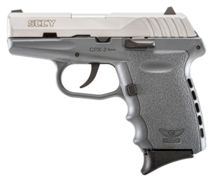 SCCY CPX-2 Pistol Gray 9mm 3.1" Barrel 10-Rounds - No Manual Safety