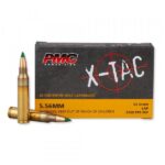 PMC Ammunition X-Tac Brass 556 Ammo 62-Grain 20-Rounds Light Armor Piercing