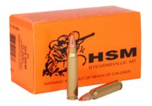 HSM/Hunting Shack Varmint Brass .223 Rem 55-Grain 50-Rounds V-Max