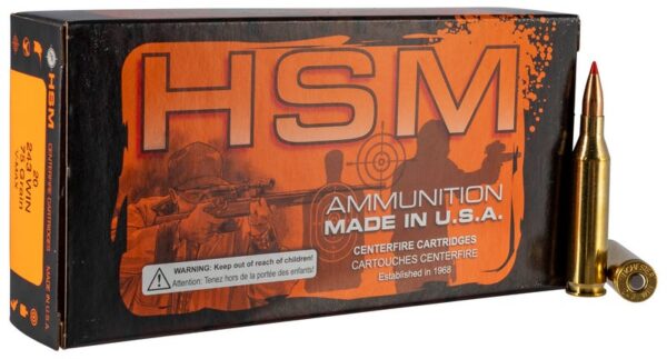 HSM/Hunting Shack Varmint Rifle Brass .243 Win 75-Grain 20-Rounds V-Max