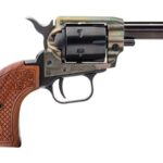 Heritage Firearms Barkeep .22 LR 3" Barrel 6-Rounds Scrolled Wood Grip