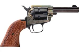 Heritage Firearms Barkeep .22 LR 3" Barrel 6-Rounds Scrolled Wood Grip