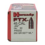 Hornady 45202 Bull .452 250 SST/ML 50