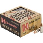 Hornady Critical Defense 25 ACP Auto Ammo 35 Grain Flex Tip eXpanding 25-Count