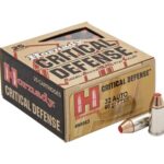 Hornady Critical Defense 32 ACP Auto Ammo 60 Grain Flex Tip eXpanding 25-Count