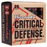 Hornady Critical Defense Brass 9mm 115 Grain 25-Rounds FTX