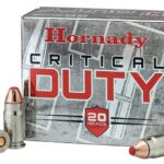 Hornady Critical Duty Nickel Plated Brass .45 ACP +P 220-Grain 20-Rounds FL