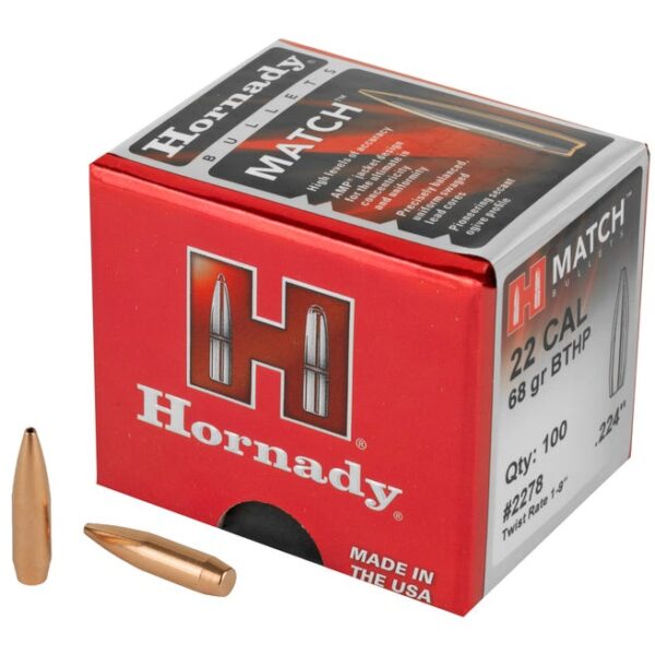 Hornady 2278 Bull .224 68 BTHp 100