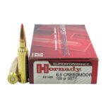 Hornady Superformance 129 Grain SST Brass 6.5 Creedmoor 20Rds