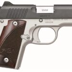 Kimber Micro 9 Two-Tone Black/Stainless 9mm 3.15" Barrel 6-Rounds Rosewood Grips