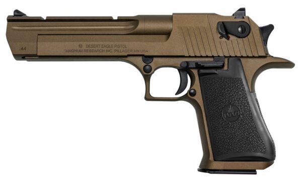 Magnum Research Desert Eagle Mark XIX Burnt Bronze .44 Rem Mag 6" Barrel 8-Rounds