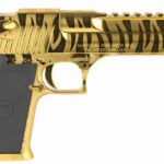 Magnum Research Desert Eagle MK19 Titanium Gold / Tiger Stripes .357 Mag 6" Barrel 9-Rounds