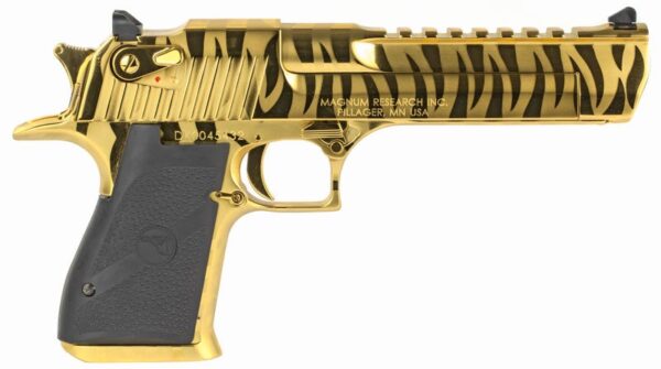 Magnum Research Desert Eagle MK19 Titanium Gold / Tiger Stripes .357 Mag 6" Barrel 9-Rounds