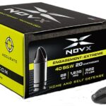 NovX Engagement Extreme 40 S&W 88 Grain 20-Rounds Fluted