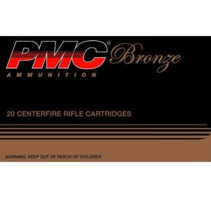 PMC Ammunition Bronze Target Brass .308 Win 147-Grain 20-Rounds FMJBT