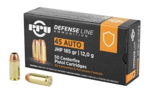 Prvi Partizan PPU Defense 45ACP JHP 185GR 50 RDs