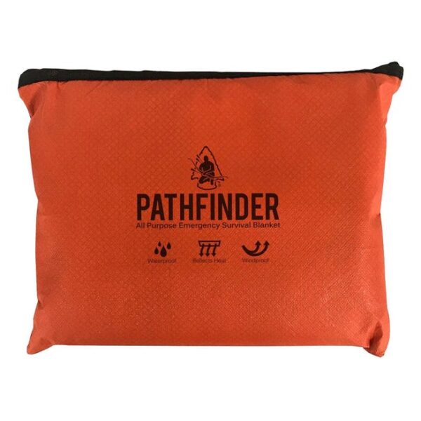 Pathfinder Survival Blanket Orange 60" x 82"