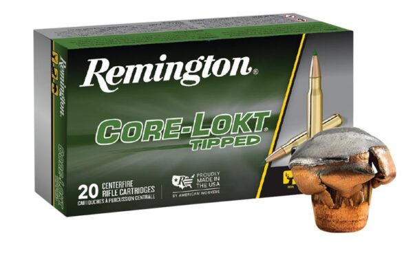 Remington Core-Lokt Brass .270 Win 130-Grain 20-Rounds CL Tipped