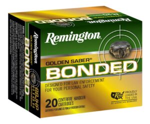 Remington Golden Saber Bonded Brass .357 Sig 125-Grain 20-Rounds BJHP