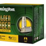 Remington Golden Saber Defense Handgun Ammo Brass 9mm 124-Grain 20-Rounds BJHP