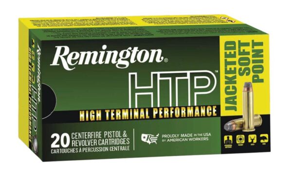 Remington HTP Brass .44 Rem Mag 240-Grain 20-Rounds JSP