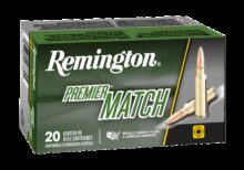 Remington Premier Match Brass .224 Valkyrie 90 Grain 20-Rounds BTHP