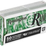 Remington Range Handgun Ammo Brass 9mm 115-Grain 50-Rounds FNEB