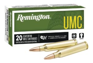 Remington UMC Brass .300 AAC Blackout 150-Grain 20-Rounds FMJ