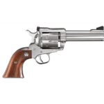 Ruger Blackhawk Stainless .357 Mag 4.63" Barrel 6-Rounds Hardwood Grip